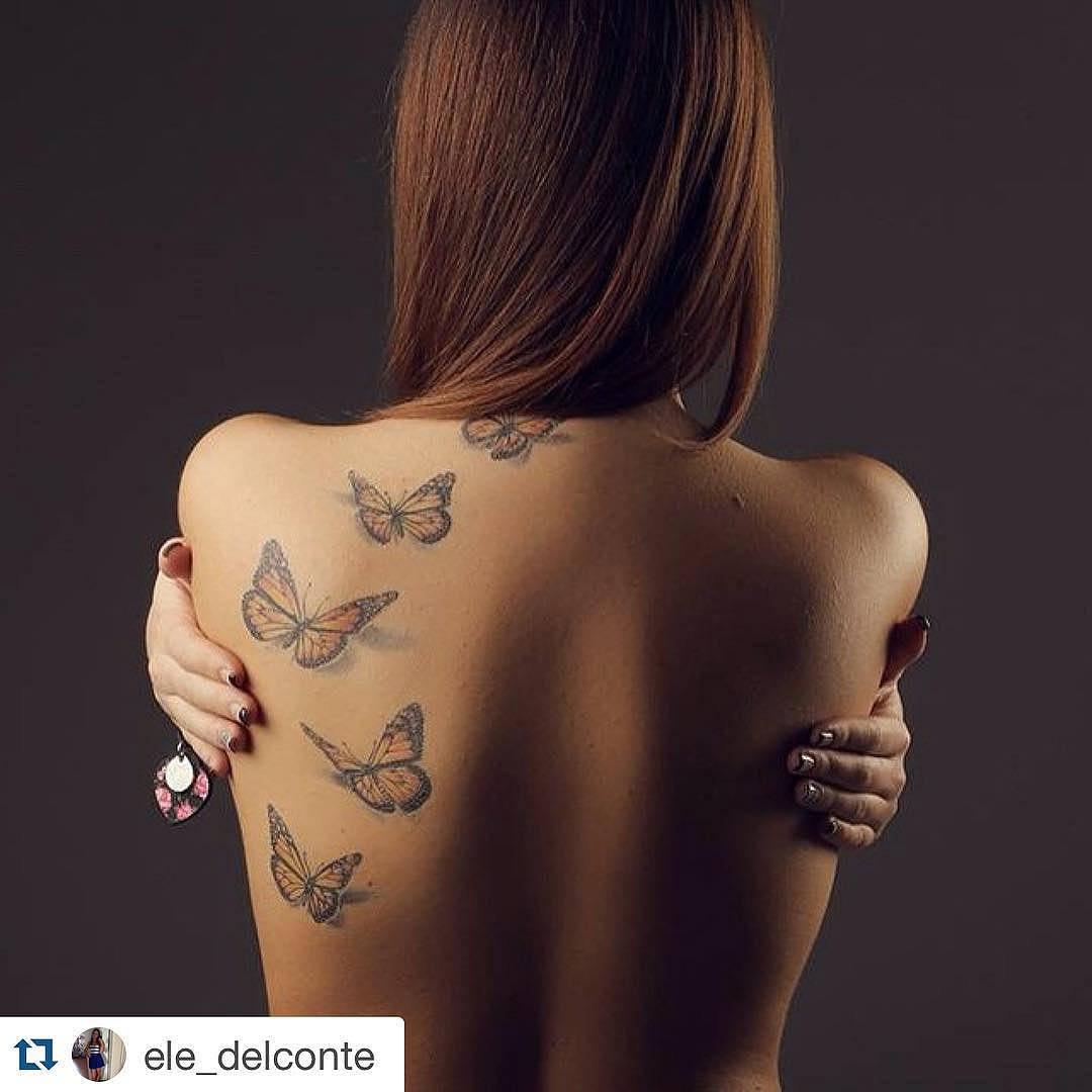 tatuaggio-farfalle-schiena-by-@morpheustattoo