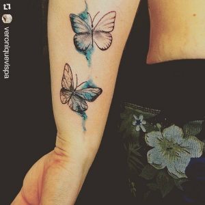 tatuaggio-farfalle-watercolor-by-@blackmilk_forli