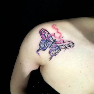 tatuaggio-farfalle-watercolor-by-@eleonora_seducetattoo