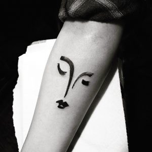 tattoo braccio stilizzato by @andrea_m_kollar