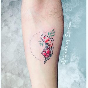 Tattoo carpa piccolo