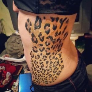 tattoo ghepardo spellato photo by @moe_weitzel