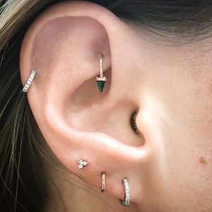 Maria Tash earrings