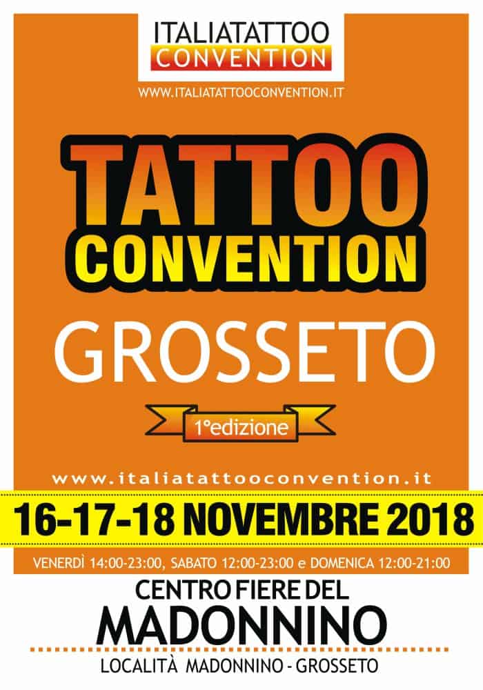 Locandina Grosseto tattoo convention