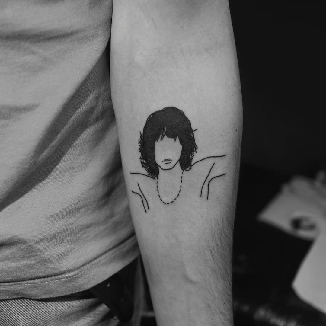 The Doors tattoo by @wherethefuckisconnor