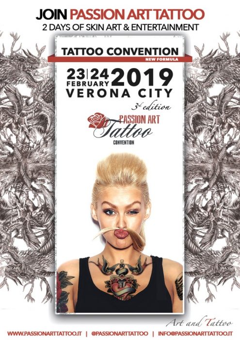 Verona Passion Art Tattoo Convention locandina