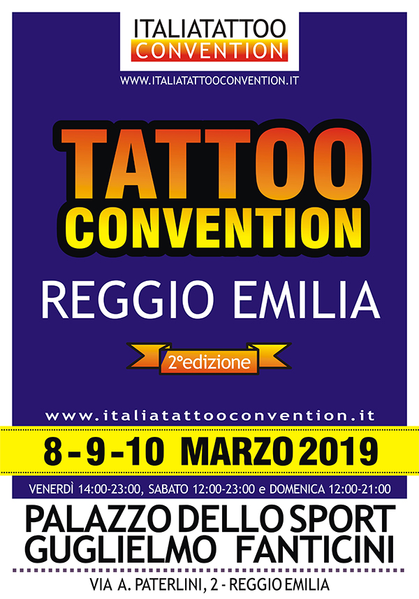 Reggio Emilia Tattoo Convention locandina
